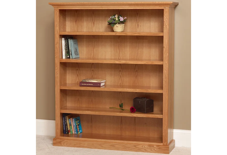 Wonder Wood Bookcases Customizable Country Lane Bookcase by Wonder Wood at Saugerties Furniture Mart