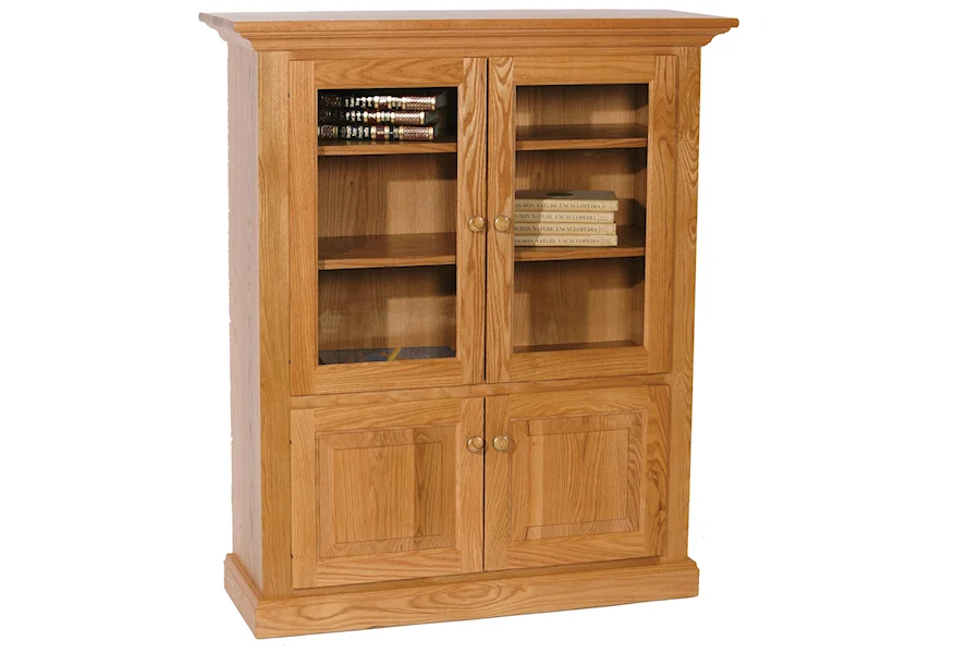 Wonder Wood Bookcases Customizable Deluxe Bookcase by Wonder Wood at Saugerties Furniture Mart