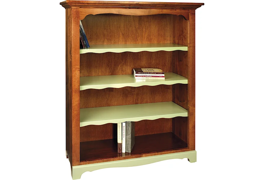 Wonder Wood Bookcases Customizable Maple Grove Bookcase by Wonder Wood at Saugerties Furniture Mart