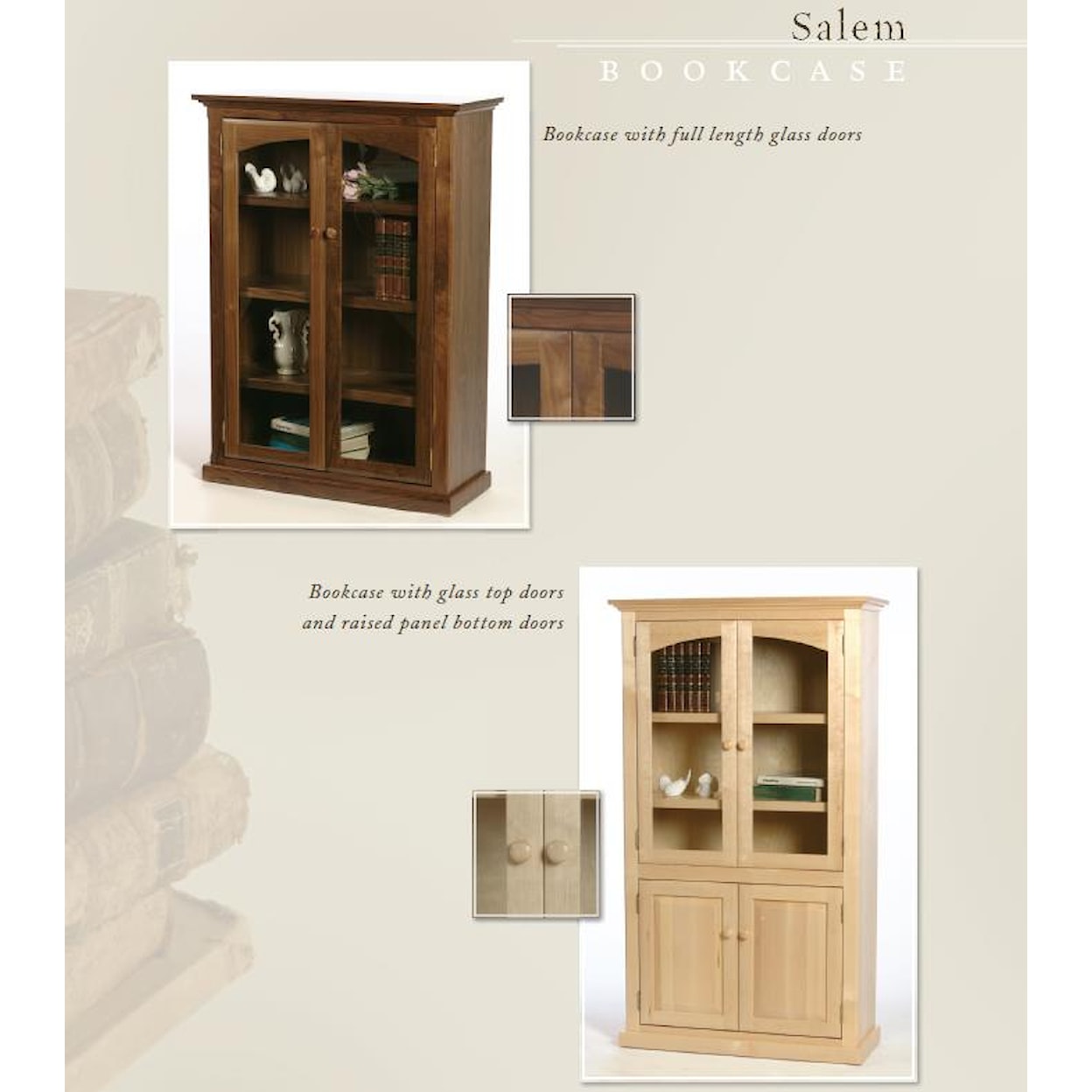 Wonder Wood Wonder Wood Bookcases Customizable Salem Bookcase