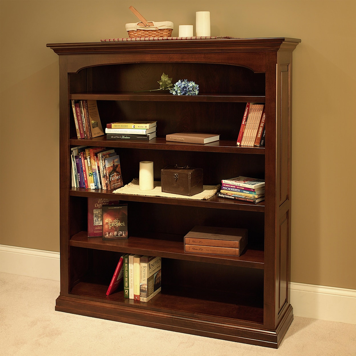 Wonder Wood Wonder Wood Bookcases Customizable Traditional Bookcase