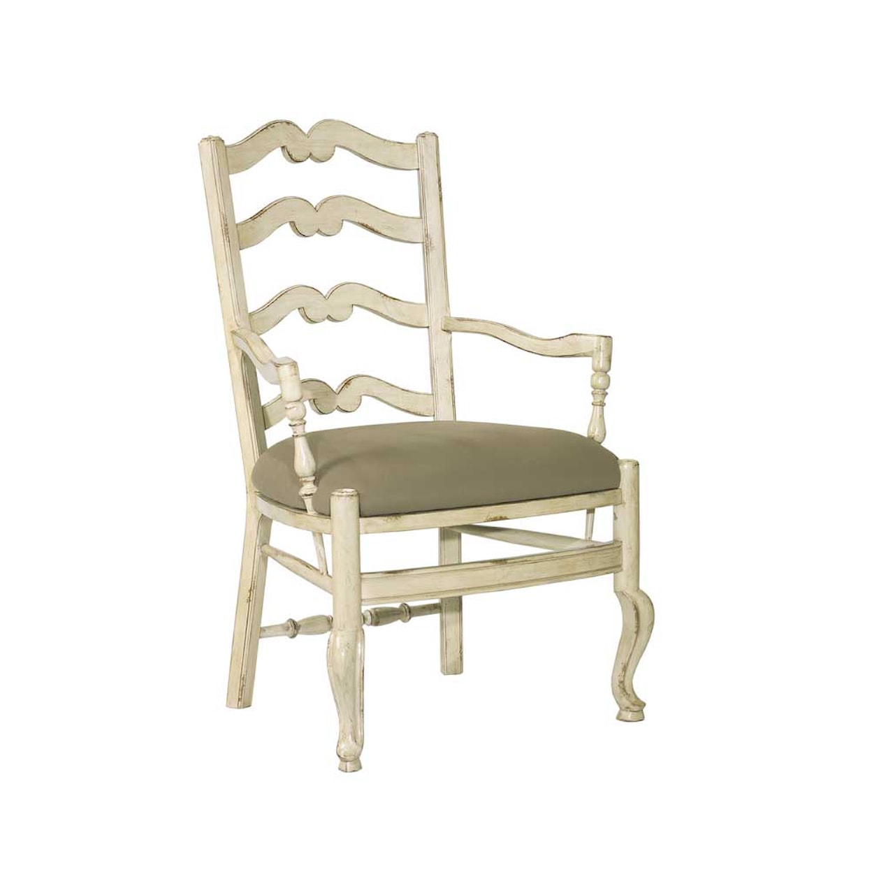 Woodbridge Home Accents Ladder Back Arm Chair