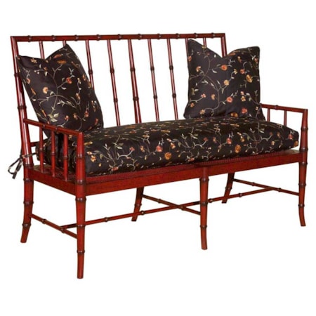 Bamboo Regency Settee