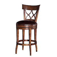 Armless Swivel Bar Stool