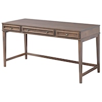 Capri Transitional Writing Desk with Three Drawers