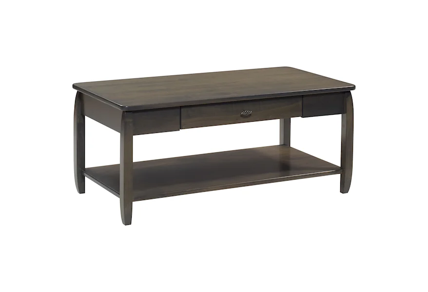 Apache Coffee Table by Y & T Woodcraft at Saugerties Furniture Mart
