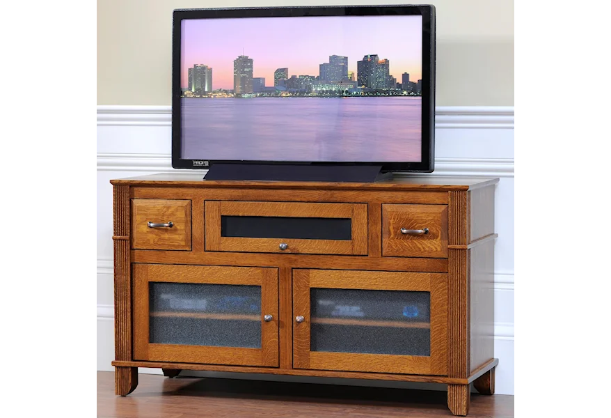 Arlington 50" TV Stand by Y & T Woodcraft at Saugerties Furniture Mart