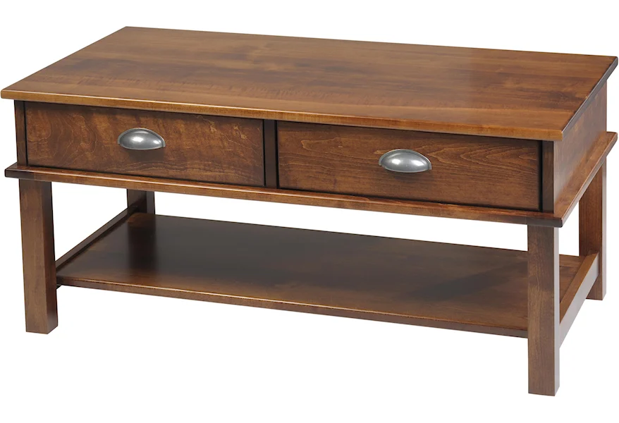 Buckhannon Coffee Table by Y & T Woodcraft at Saugerties Furniture Mart