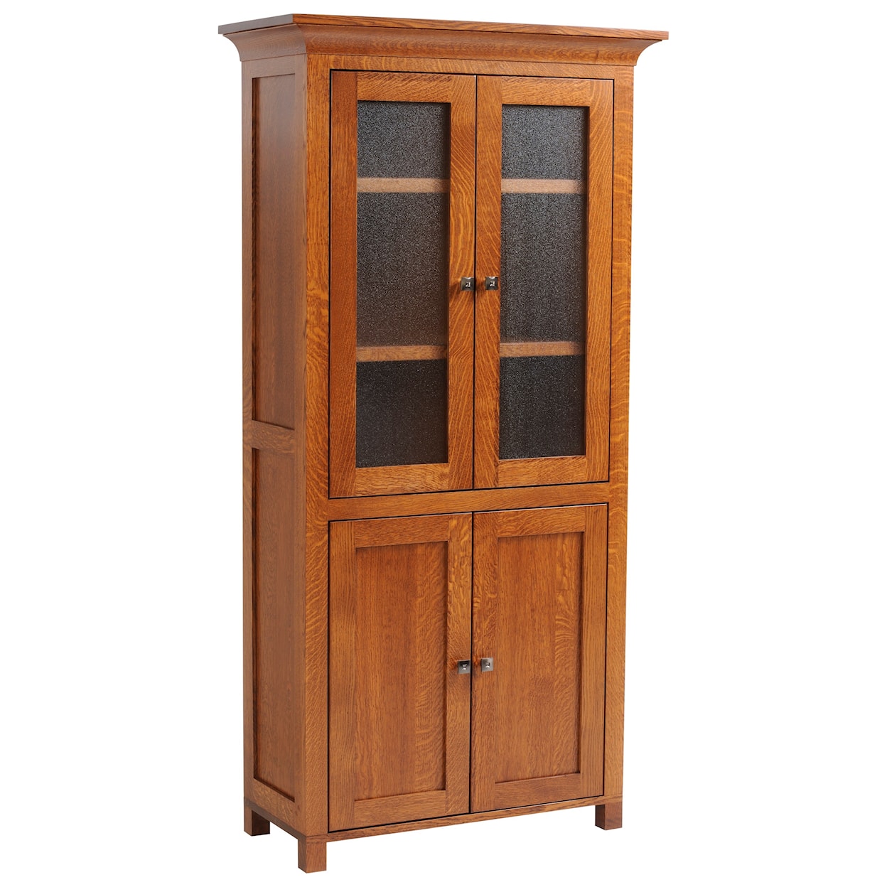 Y & T Woodcraft Coventry Mission Bookcase with Doors
