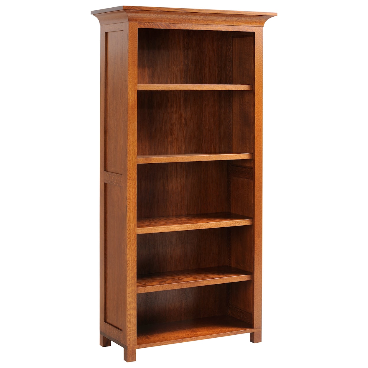 Y & T Woodcraft Coventry Mission 60" Bookcase