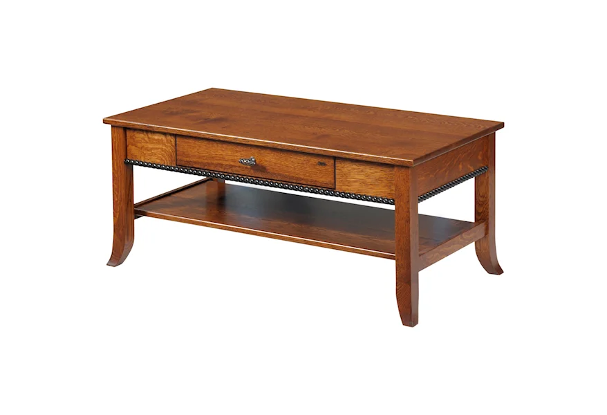 Cranberry Coffee Table by Y & T Woodcraft at Saugerties Furniture Mart