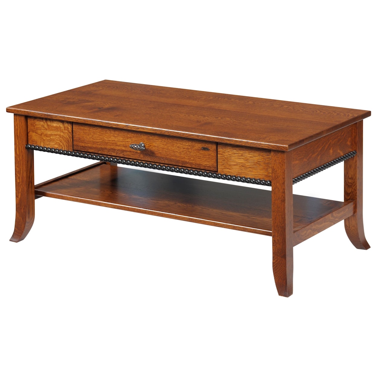Y & T Woodcraft Cranberry Coffee Table