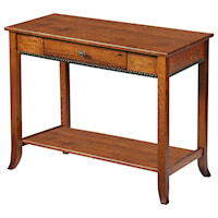 Transitional Solid Wood Sofa Table