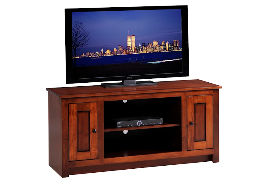 Express 52" TV Stand by Y & T Woodcraft at Saugerties Furniture Mart