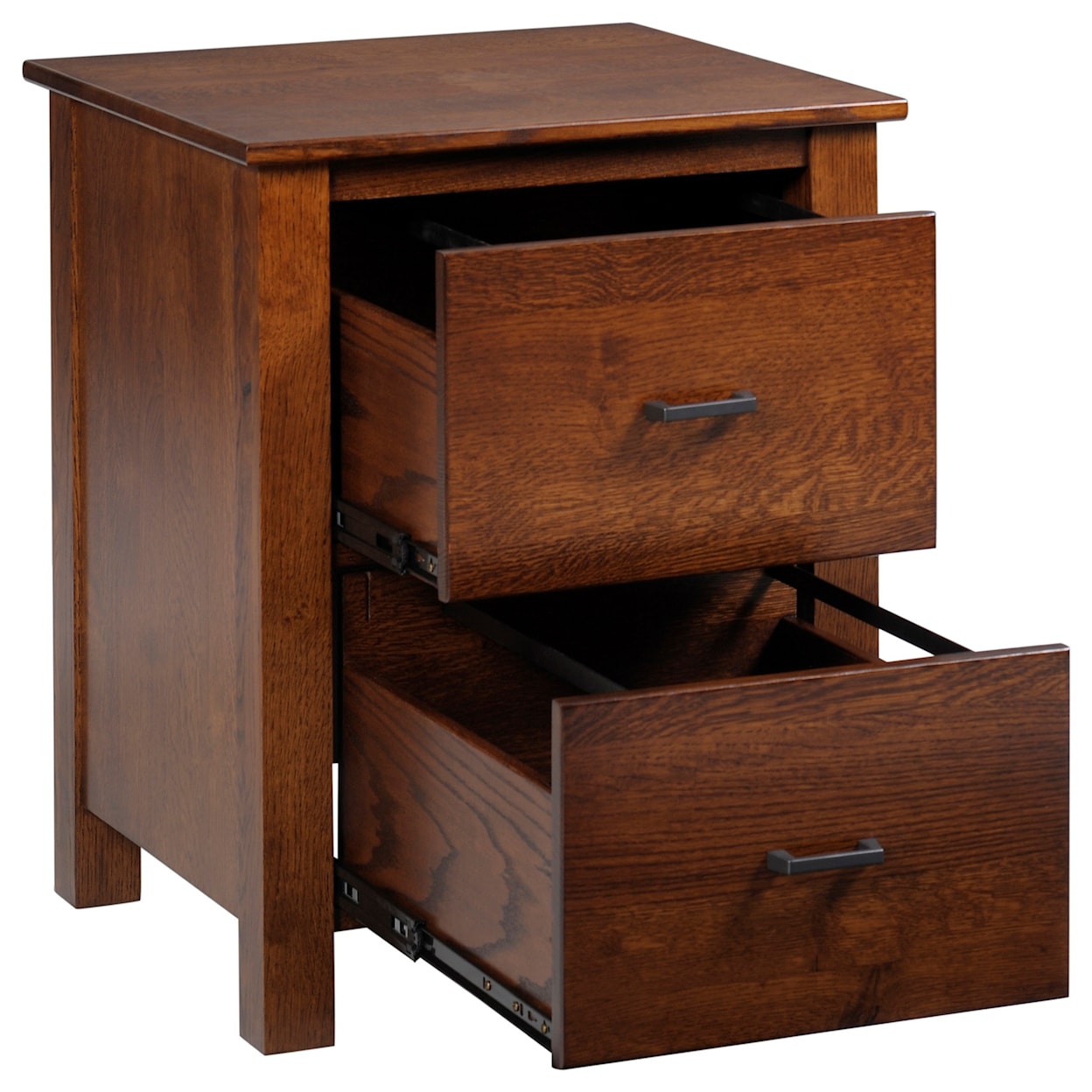 Y & T Woodcraft Mission Modular File Cabinet