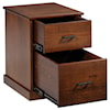 Y & T Woodcraft Mission Modular Rolling File Cabinet
