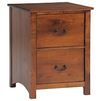 File Cabinet with Two Dovetail Drawers