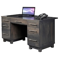 Executive Desk with Four Storage Drawers