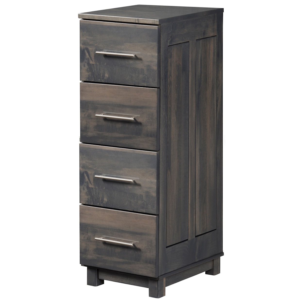 Y & T Woodcraft Urban Office 4-Drawer File Cabinet