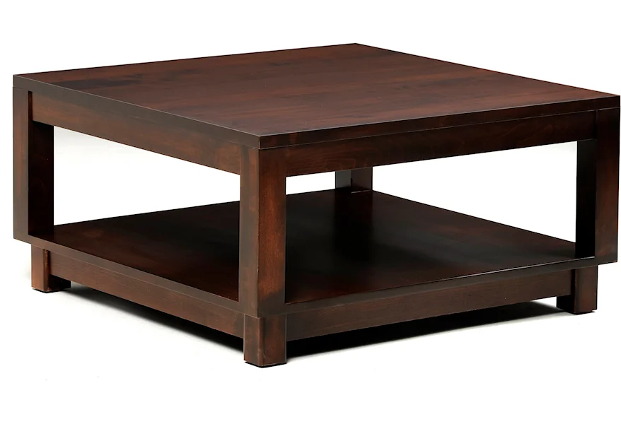 Urban Square Coffee Table by Y & T Woodcraft at Saugerties Furniture Mart