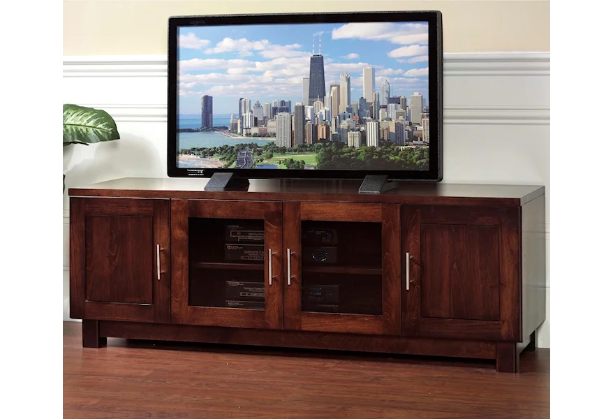 Urban 60" TV Stand by Y & T Woodcraft at Saugerties Furniture Mart