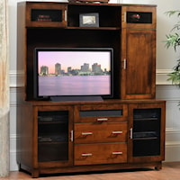 69" TV Cabinet with Flip Door