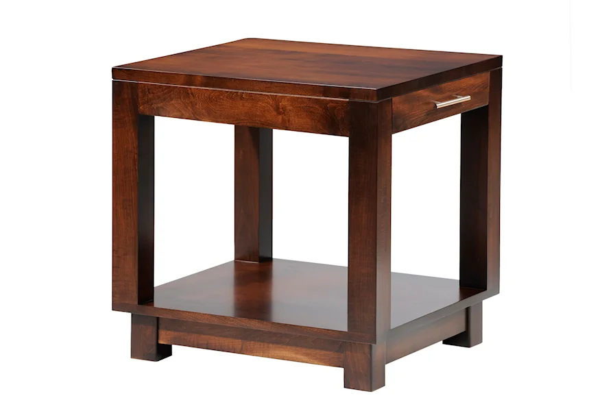 Urban End Table by Y & T Woodcraft at Saugerties Furniture Mart