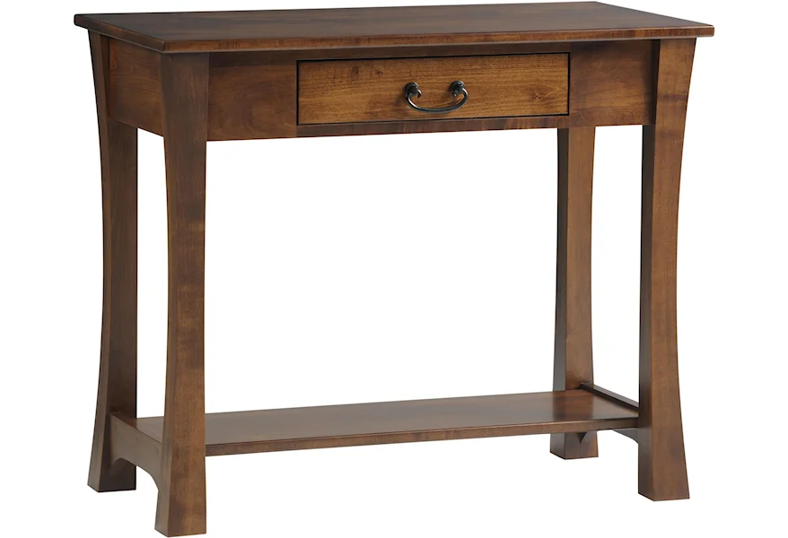 Woodbury Sofa Table by Y & T Woodcraft at Saugerties Furniture Mart