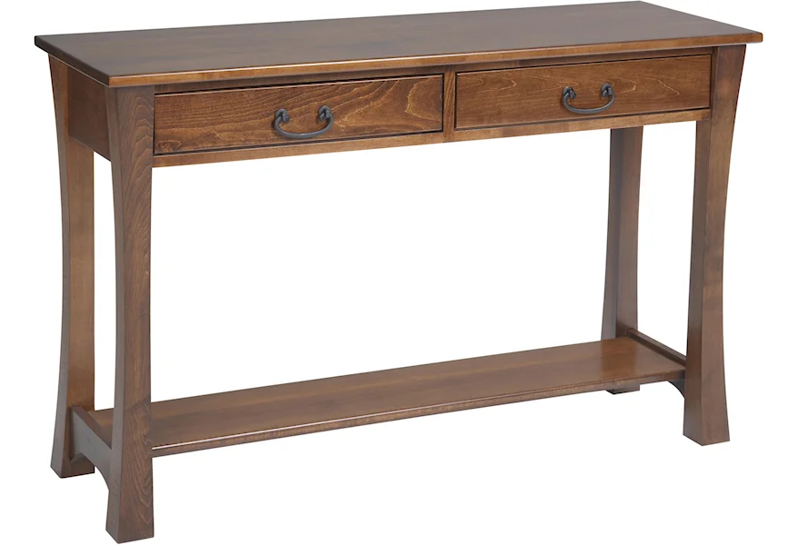 Woodbury Hall Table by Y & T Woodcraft at Saugerties Furniture Mart
