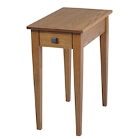 Chairside Table with Drawer