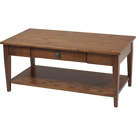 Coffee Table with Shelf