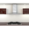 Zephyr Essentials Collection- Chimney Wall and Downdraft 30" Wall Mount Chimney Pro Range Hood