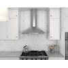 Zephyr Essentials Collection- Chimney Wall and Downdraft 30" Wall Mount Chimney Range Hood