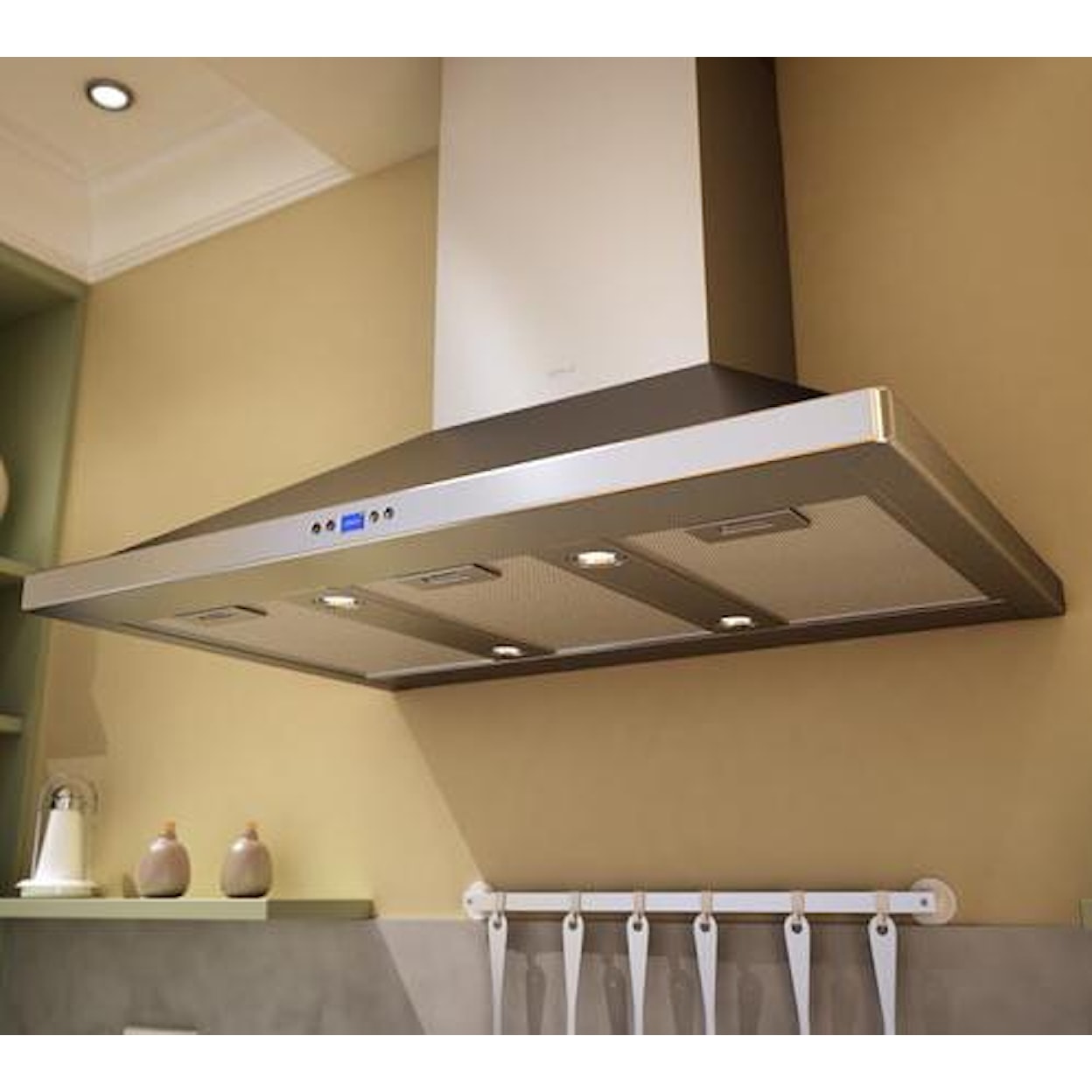 Zephyr Essentials Collection- Chimney Wall and Downdraft 30" Wall-Mount Range Hood