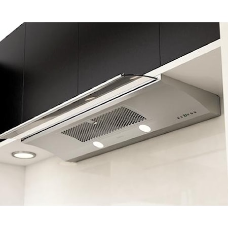 36" Genova Under Cabinet Range Hood with 290 CFM Blower 