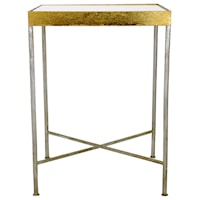 Silver & Gold  Side Table