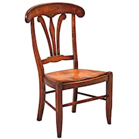 Manor House Side Chair with Cupid's Bow Back