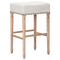 Barstool With Nailhead Trim