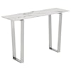 Zuo Atlas Faux Marble Console Table