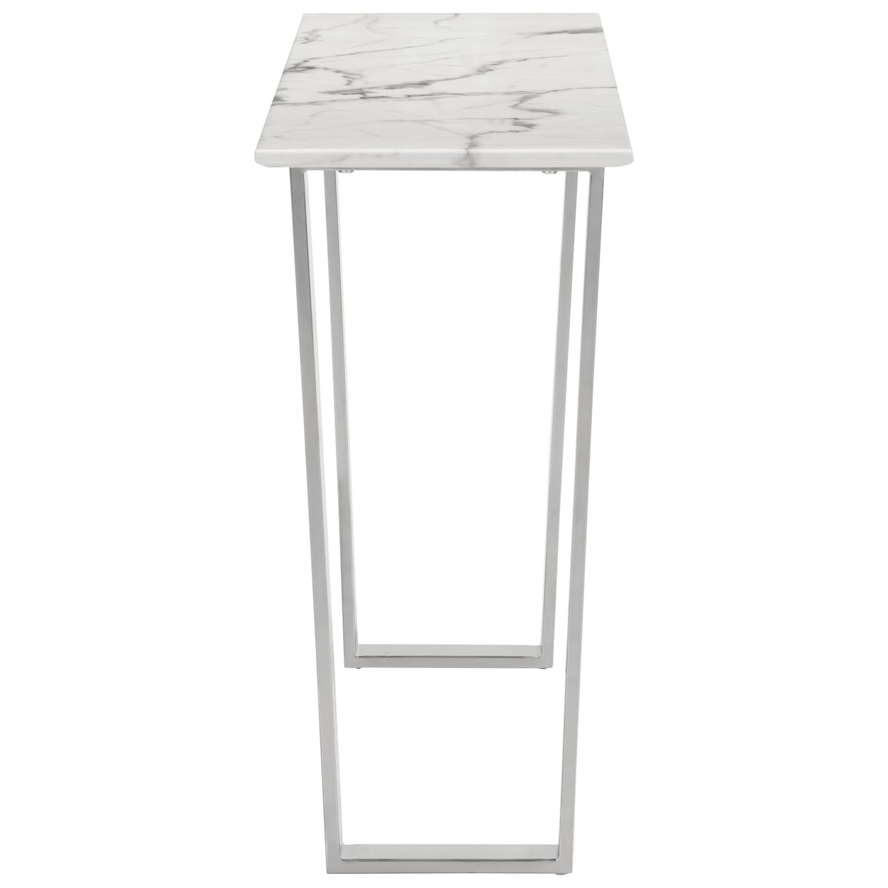 Zuo Atlas Faux Marble Console Table