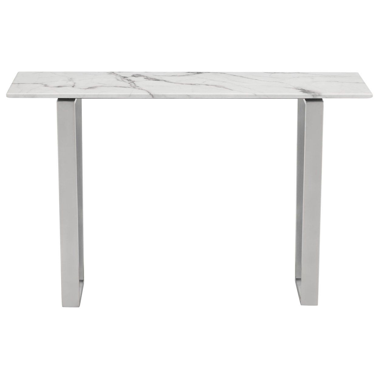 Zuo Atlas Faux Marble Console Table