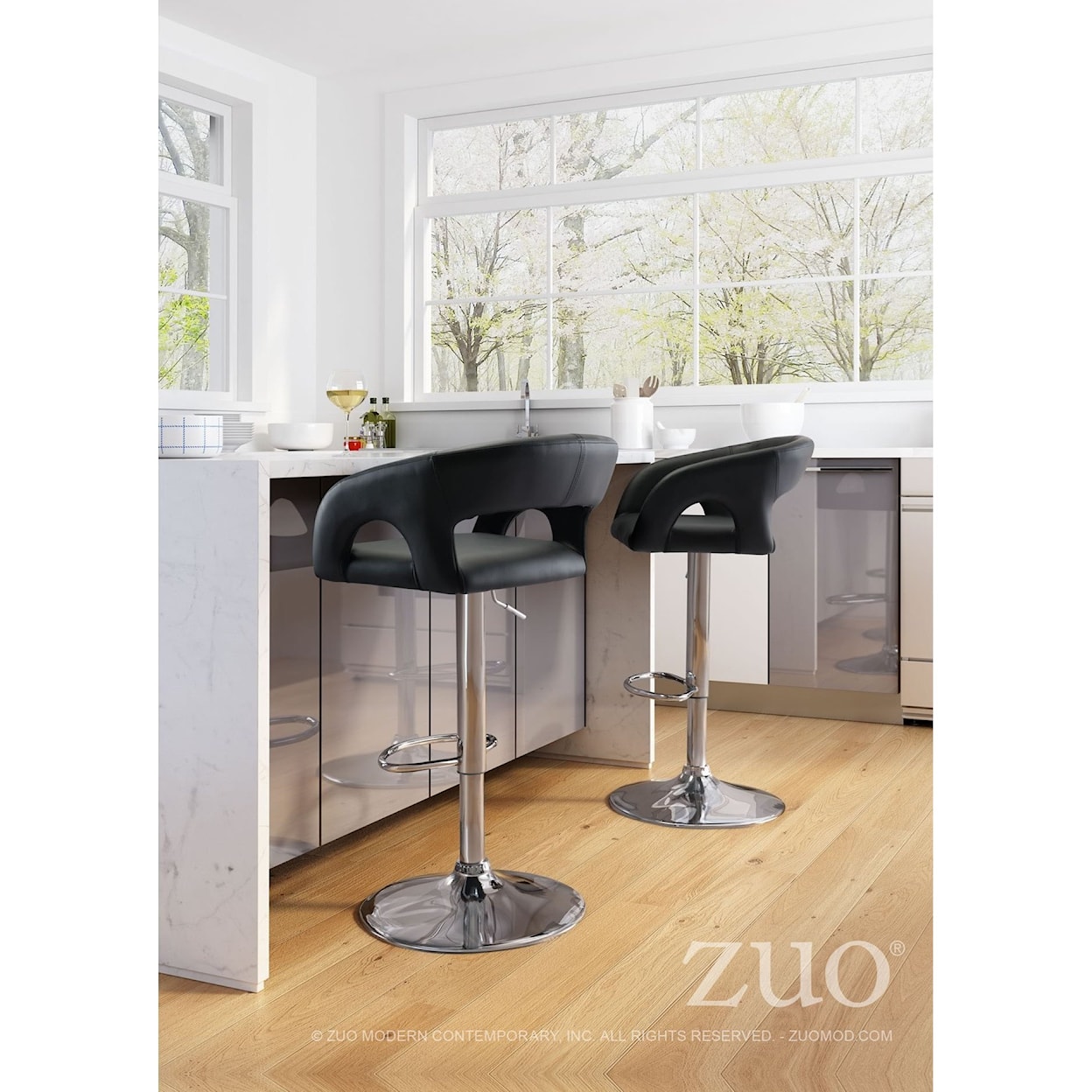 Zuo Hark Bar Chair