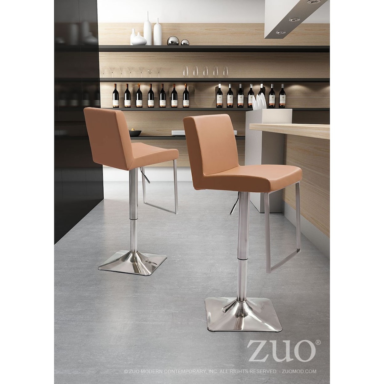 Zuo Puma Bar Chair