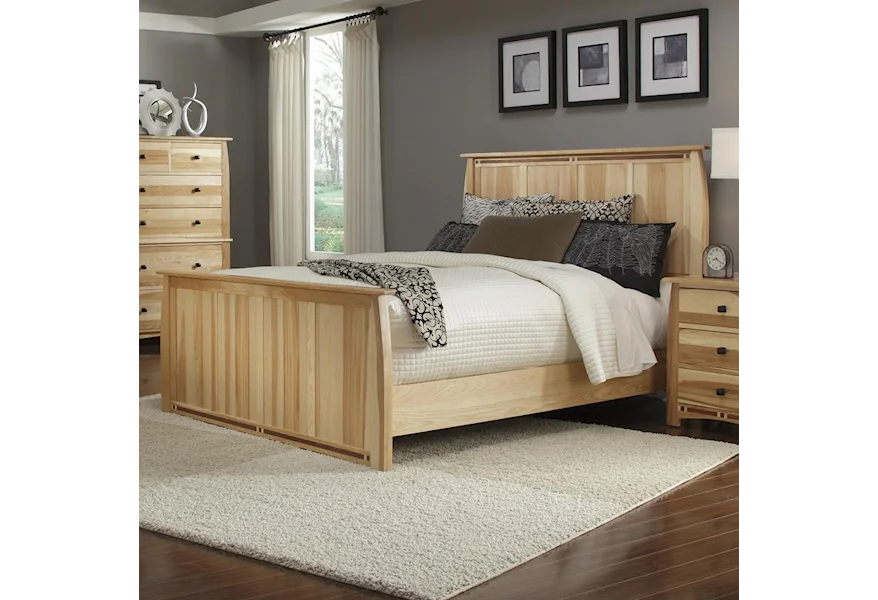 Adamstown King Panel Bed by AAmerica at Michael Alan Furniture & Design
