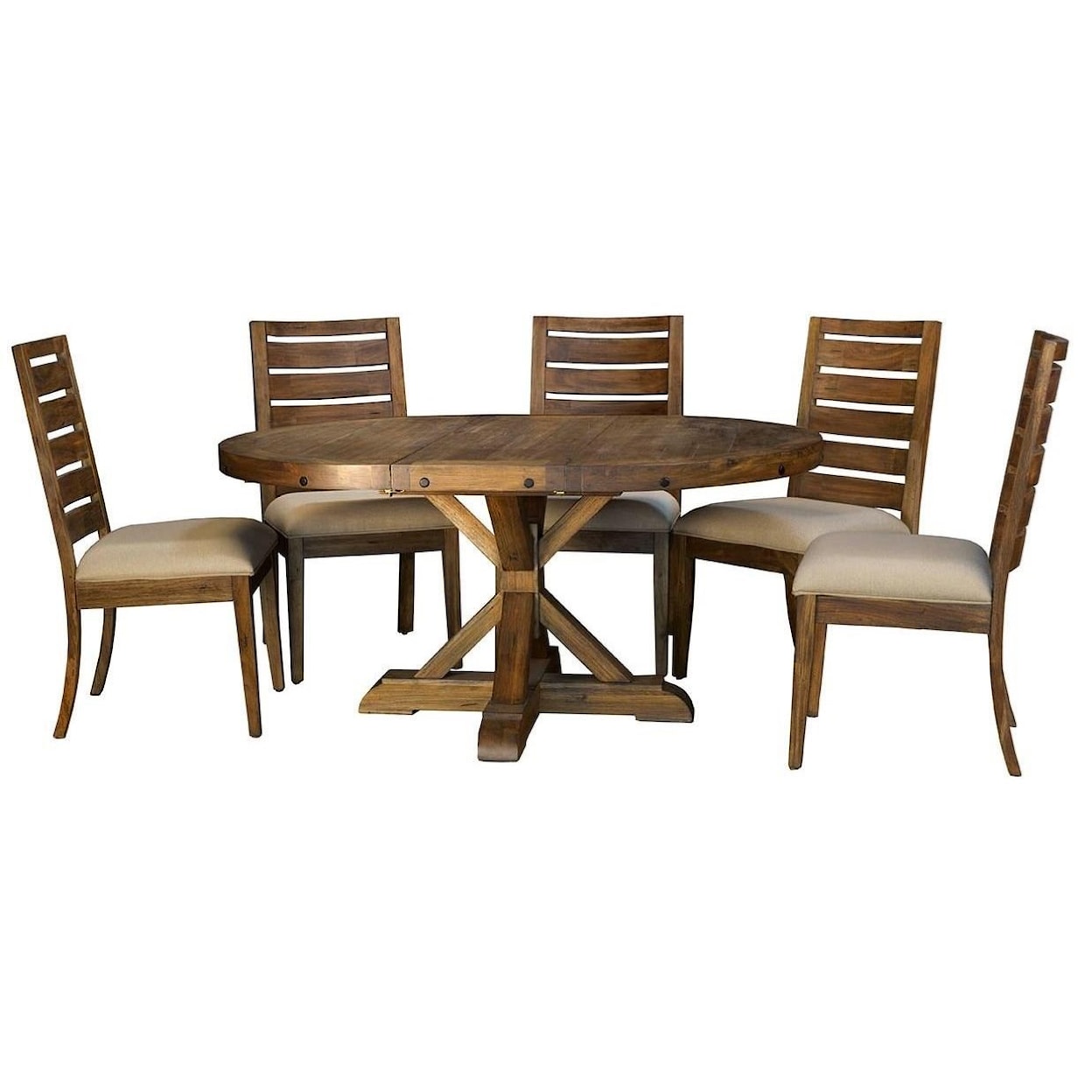 AAmerica Anacortes Pedestal Dining Table