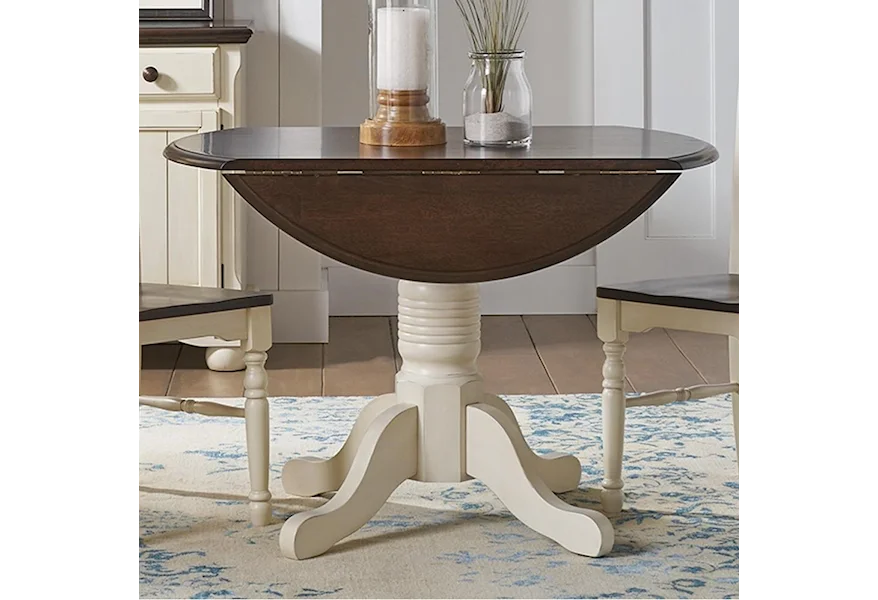 British Isles Dropleaf Table by AAmerica at Furniture and ApplianceMart