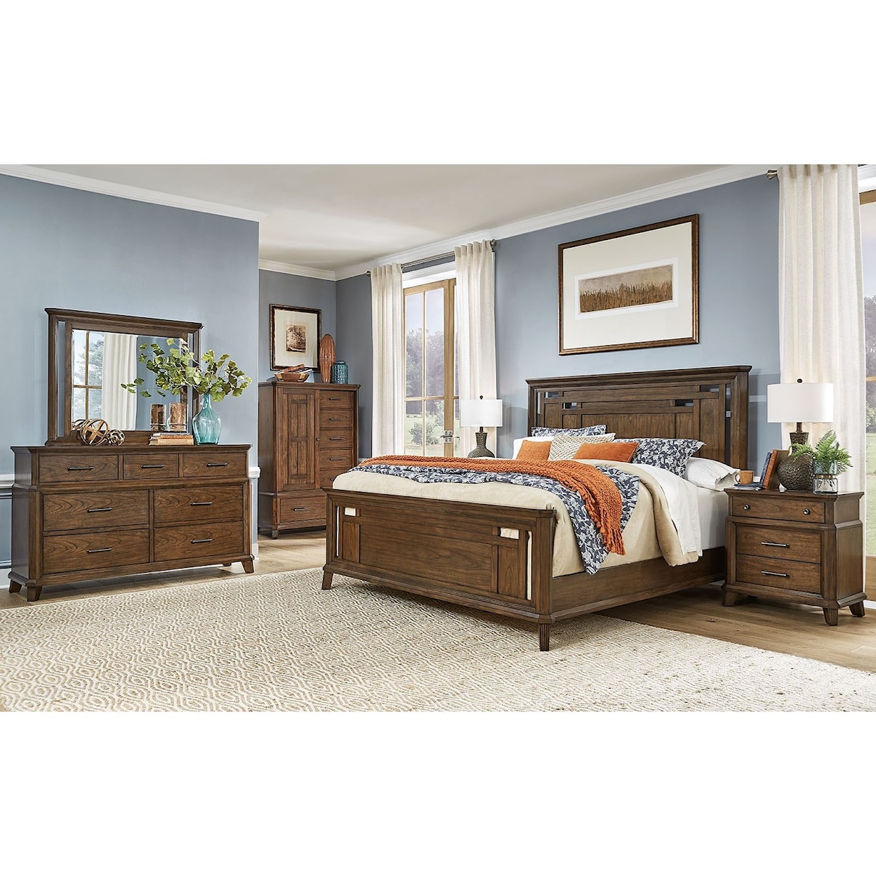 AAmerica Filson Creek King Bedroom Group