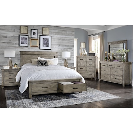 Cal King Storage Bedroom Group