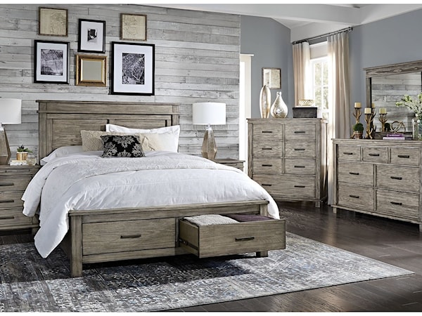 King Storage Bedroom Group