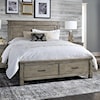 AAmerica Glacier Point Queen Storage Bed